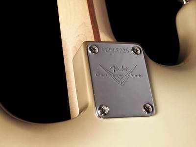 Clapton Antigua Stratocaster Neck Plate