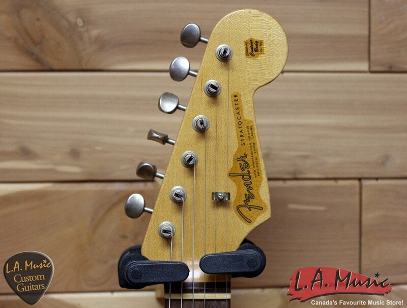 1963 Custom Stratocaster Relic headstock