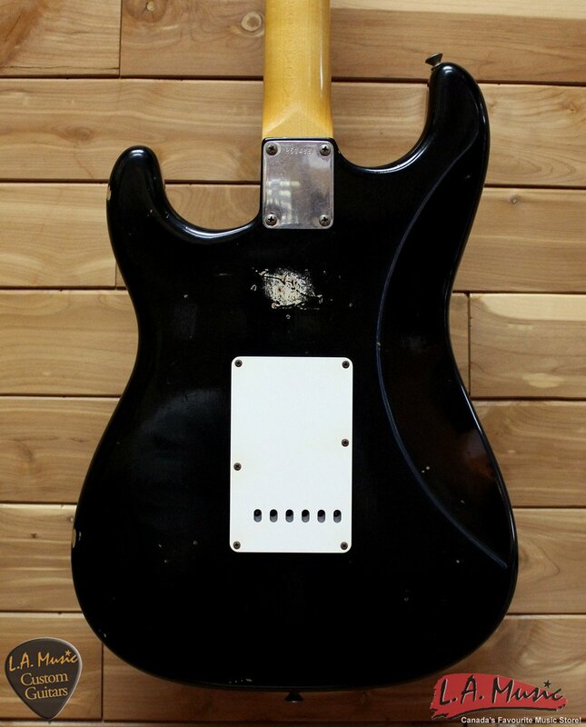 1963 Custom Stratocaster Relic body back