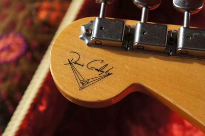 Buddy Holly stratocaster Decal