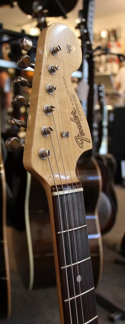 1966 Stratocaster Headstock front