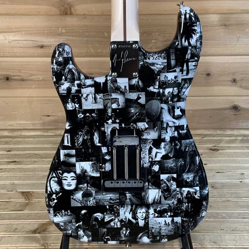 Andy Summers Monochrome stratocaster Body Back