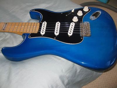 Jerry Donahue Stratocaster body side
