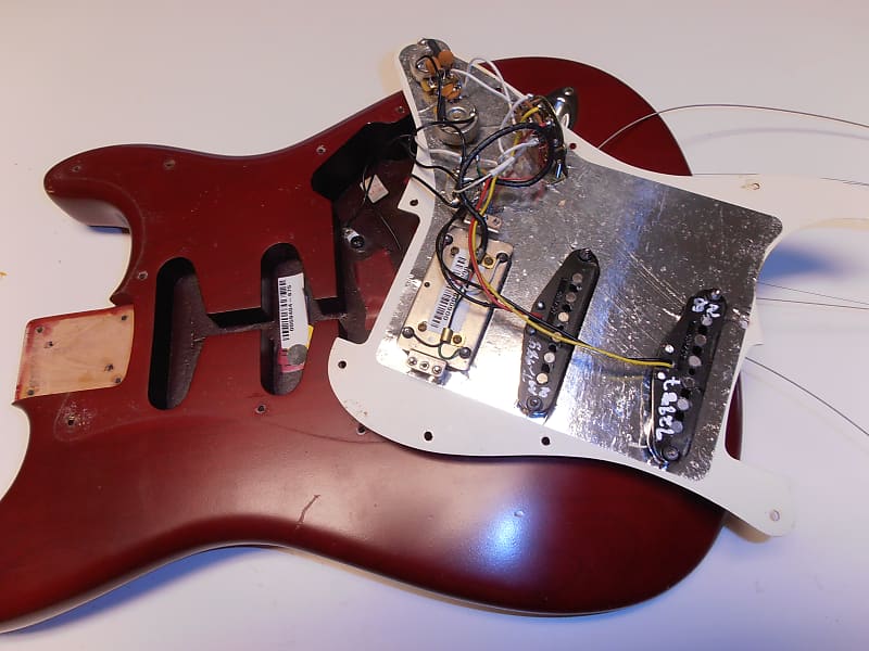 Highway One Stratocaster Under the Hood