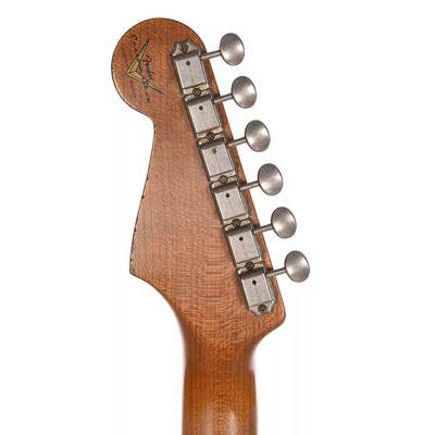 Limited 1960 Roasted Alder Stratocaster Heavy Relic headstock back