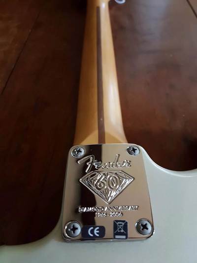 60th Anniversary Stratocaster Neck Plate