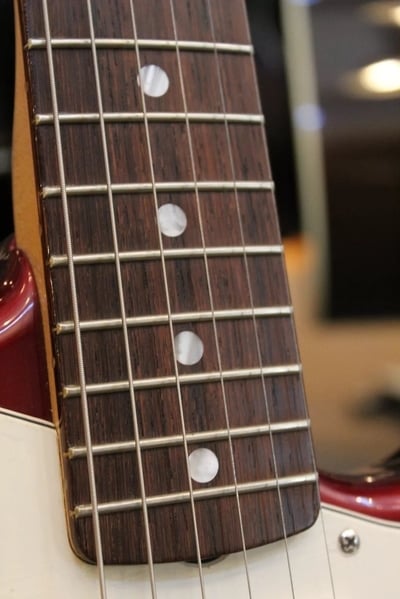 1966 Stratocaster Fretboard Dots