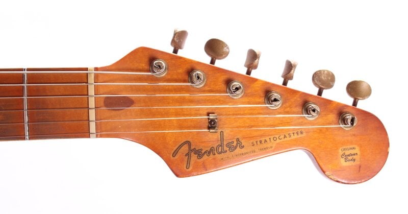 
'57 Vintage Stratocaster Headstock front
