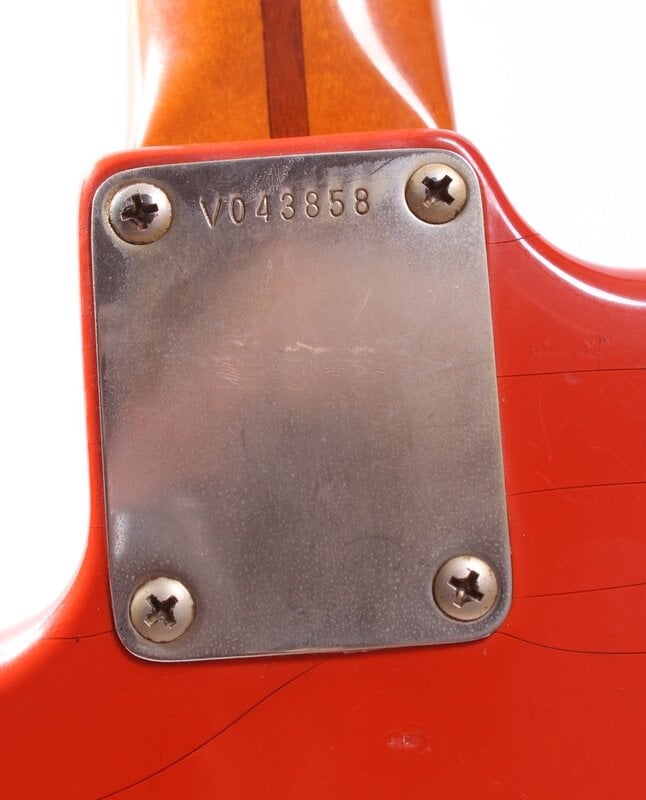 '57 Vintage Stratocaster Neck Plate
