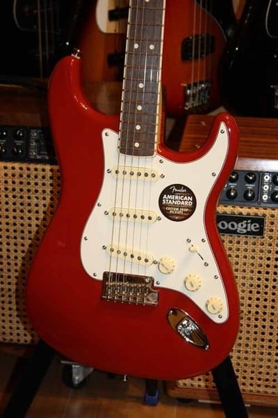Channel Bound American Standard Stratocaster Body front