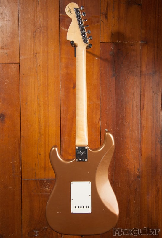 Time Machine 1969 Journeyman Relic Stratocaster back