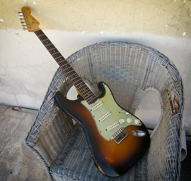 1961 stratocaster front