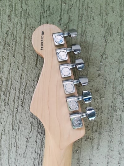 Highway One Stratocaster Headstock Back