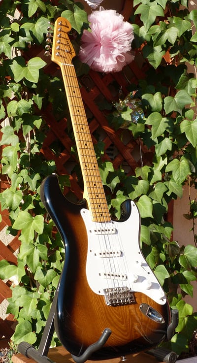 '57 Vintage Stratocaster "Squier Series" side