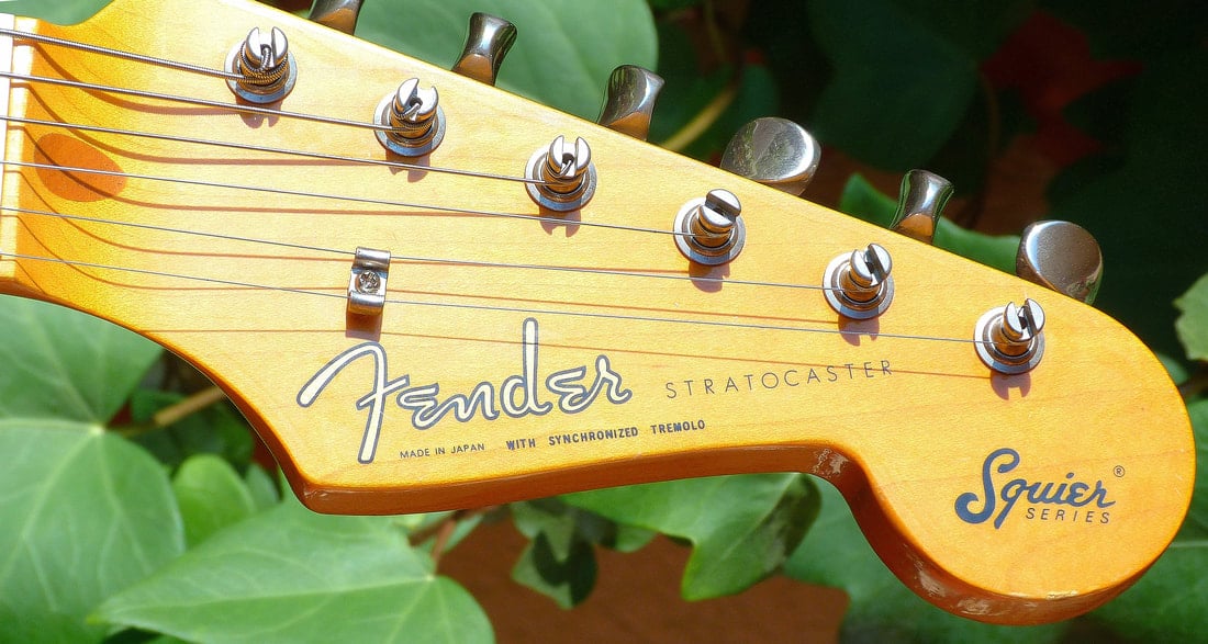 Fender Squier Series headstock
