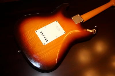 '62 Vintage Stratocaster "Squier Series" body back