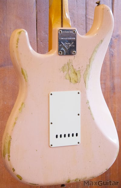 Limited Edition 1956 Relic Stratocaster body back