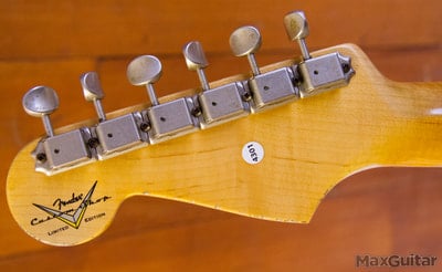Limited Edition 1956 Relic Stratocaster headstock back