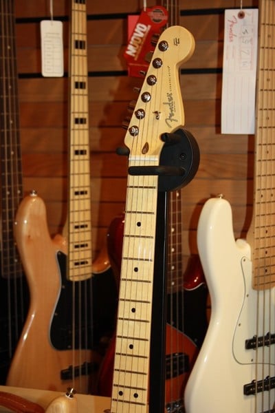 American Standard Oiled Ash Stratocaster Headstock front