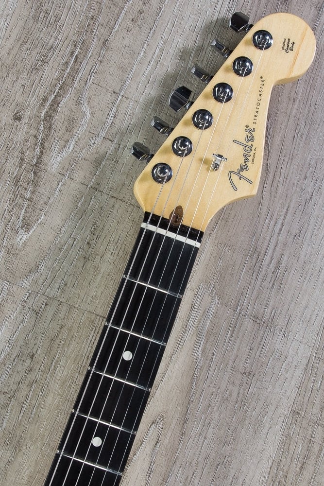 Limited American Professional Silverburst Headstock front