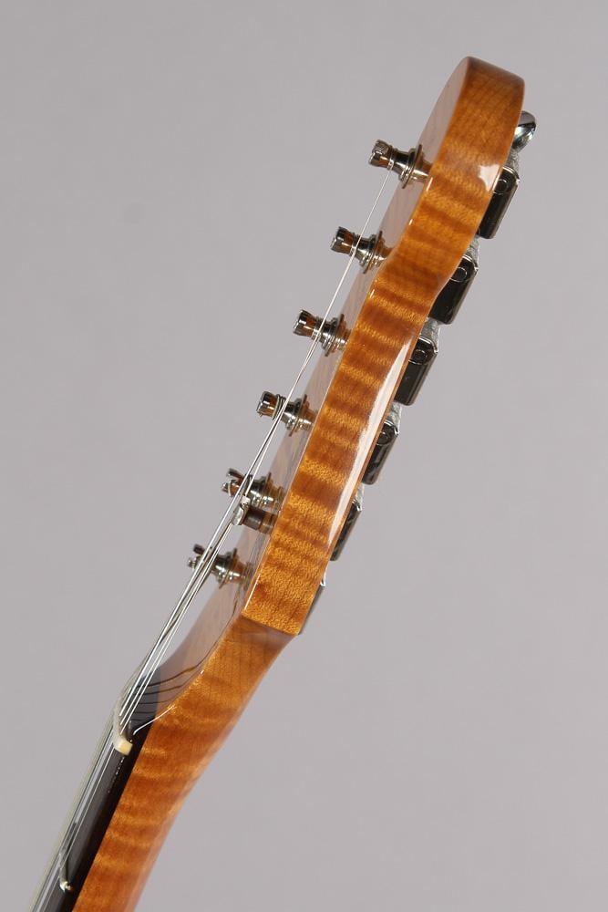 Artisan Spalted Maple Stratocaster hedastock side