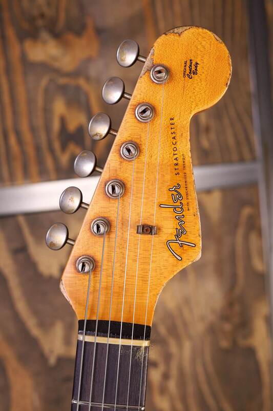 '59 Stratocaster Super Heavy Relic Headstock front