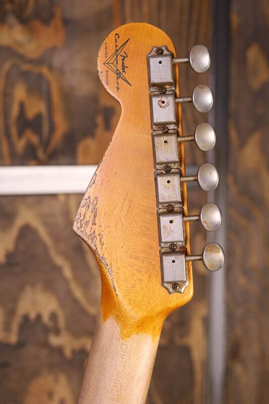 '59 Stratocaster Super Heavy Relic Headstock Back
