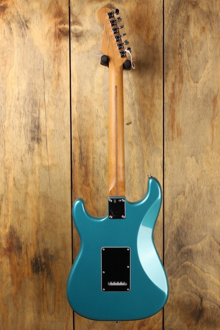 American Ash Stratocaster Ocean Turquoise Back