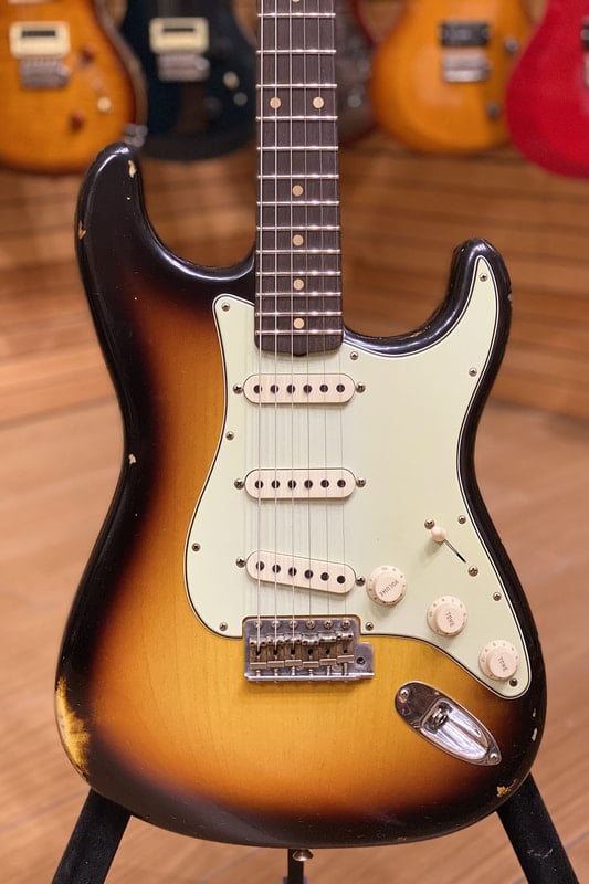 1960 stratocaster relic Body front