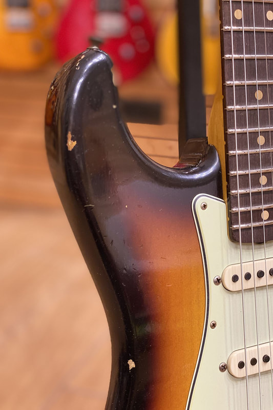 1960 stratocaster relic Detail