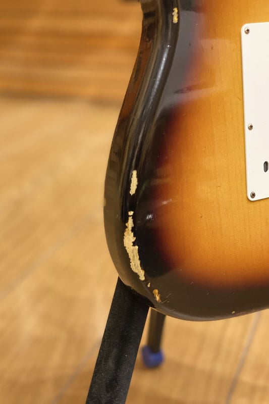 1960 stratocaster relic Detail