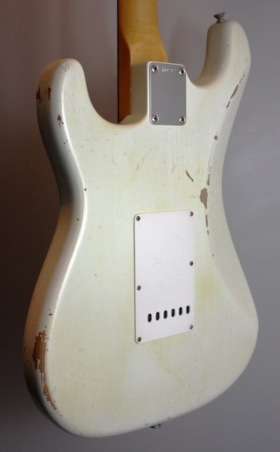 Time Machine 1963 Relic Stratocaster Body Back