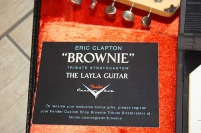Brownie Tribute Replica Certificate