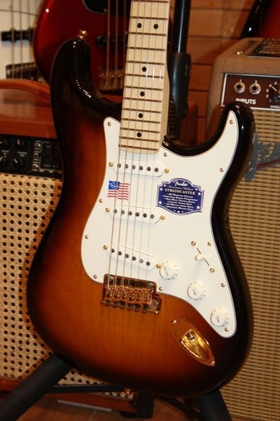 60th Anniversary Stratocaster Body front