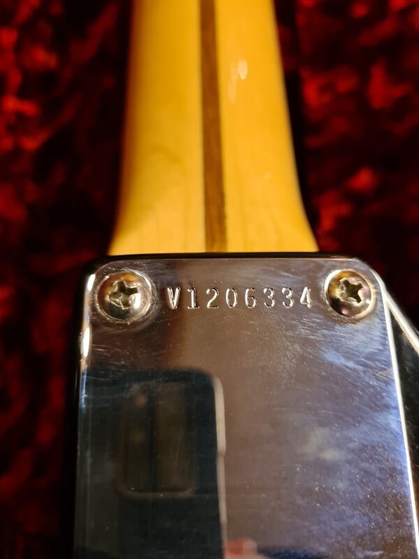 56 AVRI Stratocaster Neck Plate