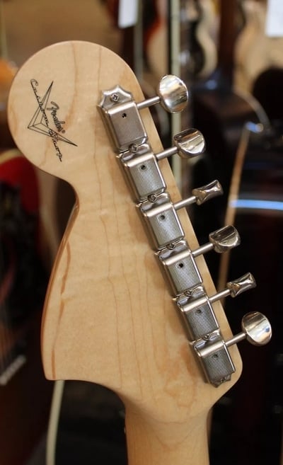 1966 Stratocaster Headstock Back