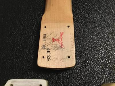 1969 Stratocaster Neck date