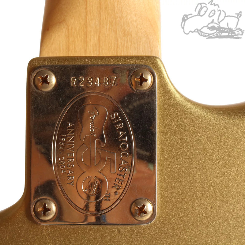 2004 50th Anniversary 65 Relic Gold Stratocaster