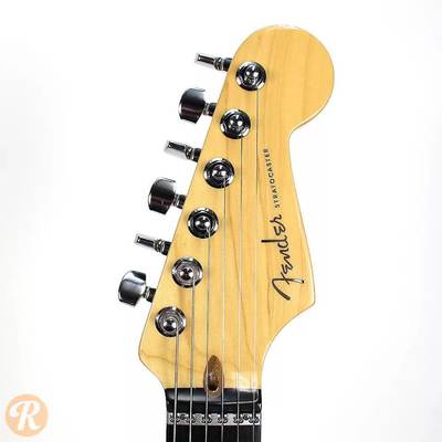 American Deluxe Stratocaster FMT HSS Headstock front