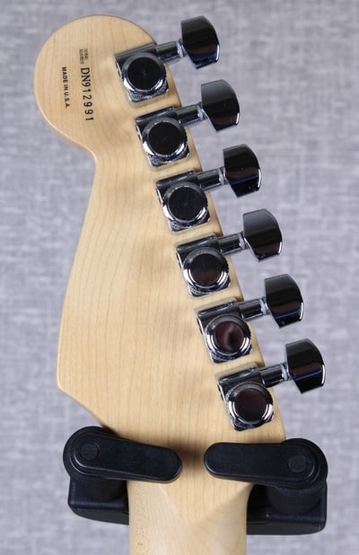 American Deluxe Fat Stratocaster Headstock Back