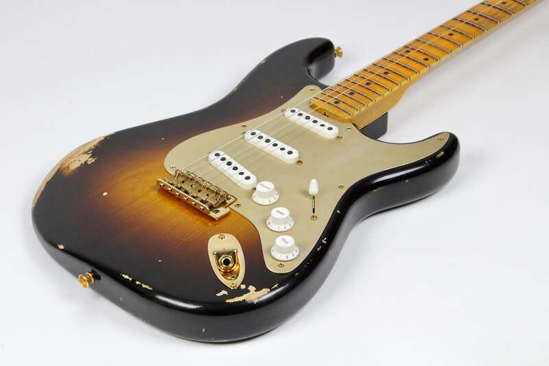 1955 stratocaster Relic Gold Hardware