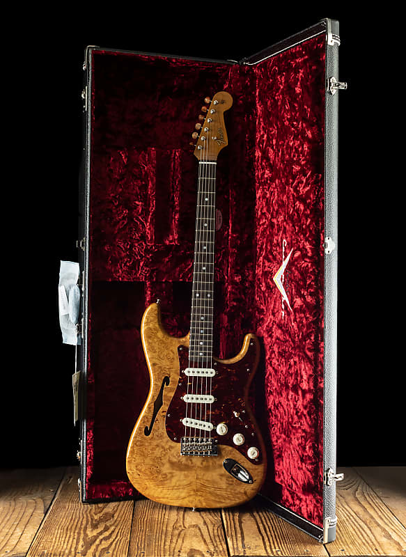 Artisan Maple Burl Thinline Stratocaster