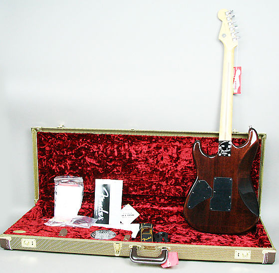 Limited Edition Fender Select Stratocaster Inlaid Pickguard Case