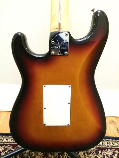 HRR '60s Stratocaster body back