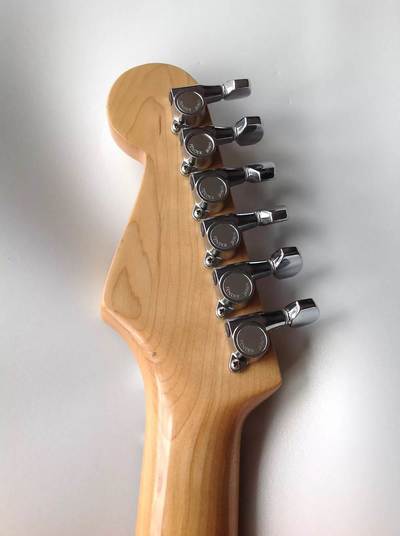 Squier Standard Stratocaster with FS1 headstock back