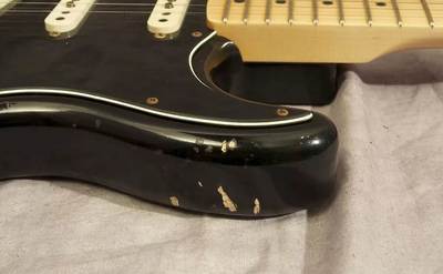LTD - Q2 Limited 1970 Stratocaster Relic lower horn