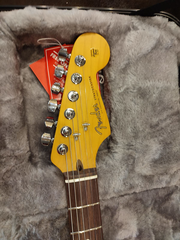 Cory Wong stratocaster Headstock
