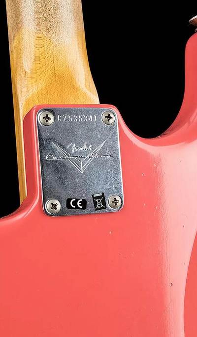 64 Stratocaster Neck Plate