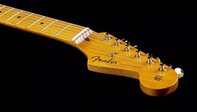 60th Anniversary Stratocaster Headstock 