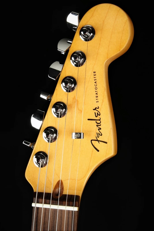 American Ultra Stratocaster HSS Headstock front